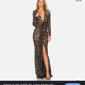 Nbd black gown